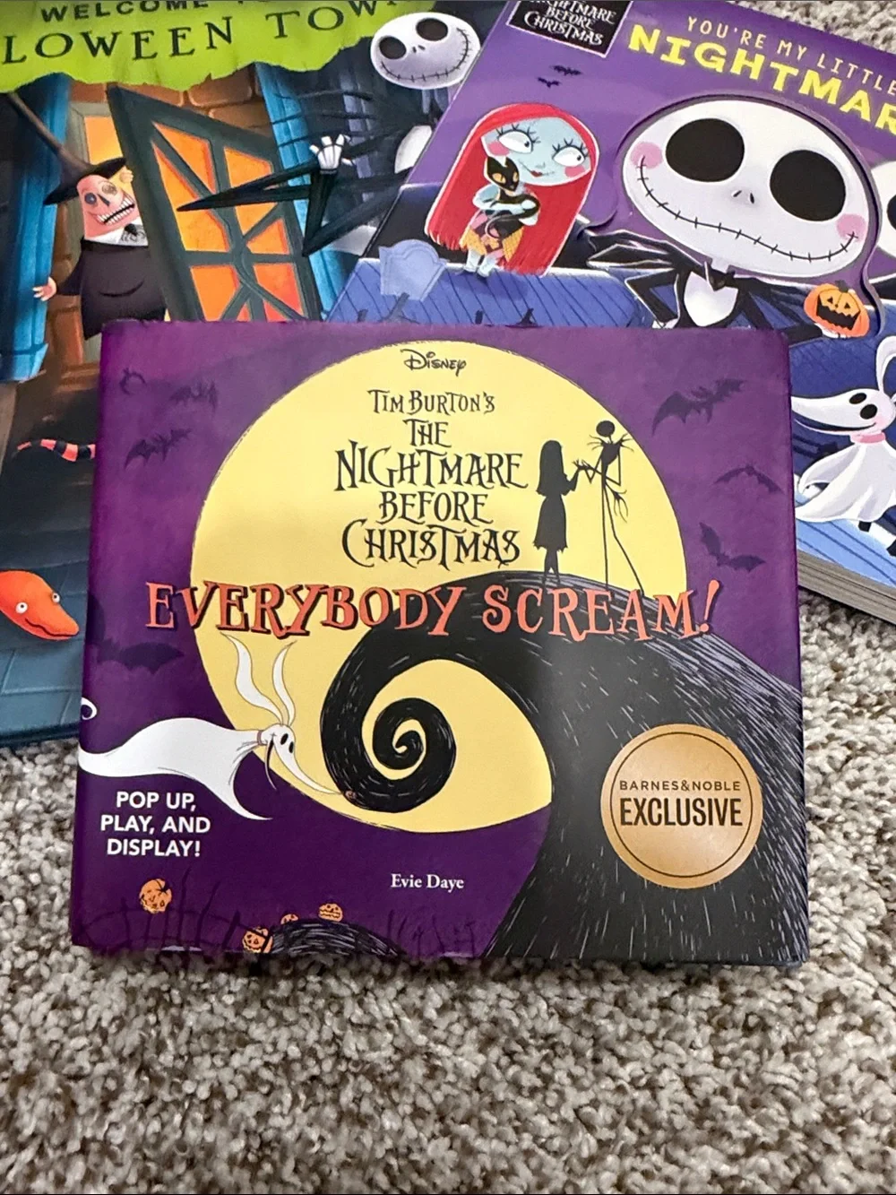 Disney The Nightmare Before Christmas Kids' 3 Piece Book Set
